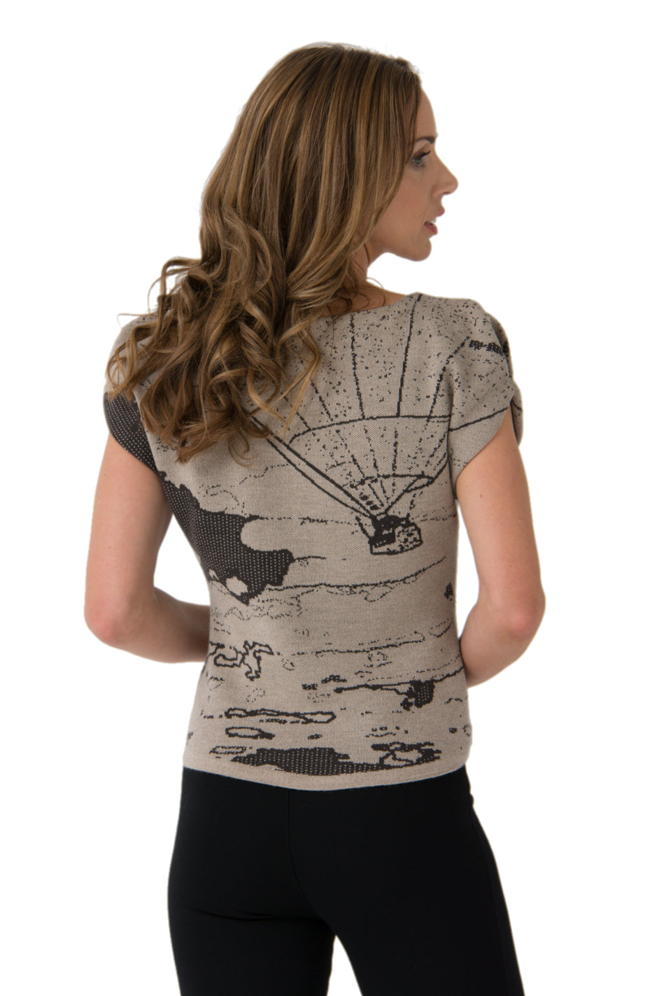 Australian-made Knitted Merino Top